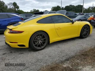 2019 Porsche 911 Carrera with VIN WP0AA2A93KS104130, listed as a Copart auction lot 74733714 with 43,418 mi miles and Salvage Title. Bid and sale history available at carsss.com. Image 3.