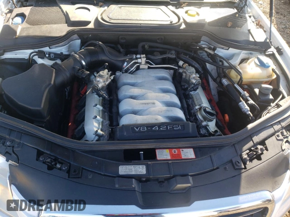 2008 Audi A8 L 4.2L with VIN WAUMV94EX8N013623, listed as a Copart auction lot 80224674 with 116,713 mi miles and Salvage Title. Bid and sale history available at carsss.com. Image 11.