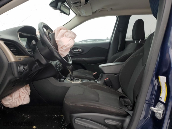 2015 Jeep Cherokee Latitude with VIN 1C4PJMCS3FW787371, listed as a Copart auction lot 42764865 with 0 mi miles and Salvage Title. Bid and sale history available at carsss.com. Image 7.
