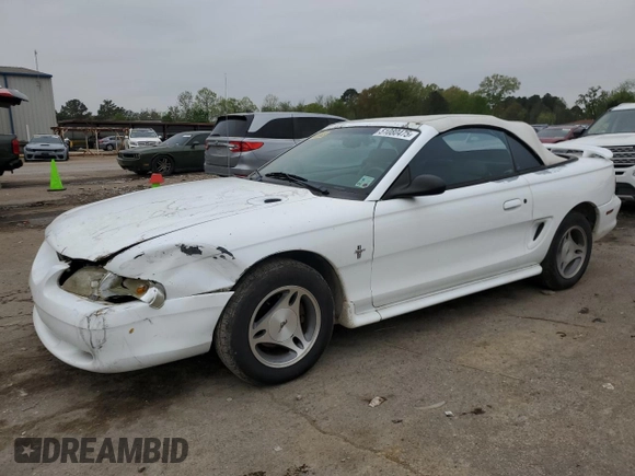 1998 Ford Mustang with VIN 1FAFP4442WF180149, listed as a Copart auction lot 51080475 with 103,736 mi miles and Salvage Title. Bid and sale history available at carsss.com. Image 1.