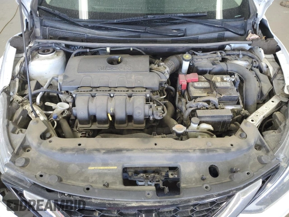 2018 Nissan Sentra S with VIN 3N1AB7AP7JY221916, listed as a Copart auction lot 55663295 with 107,886 mi miles and Salvage Title. Bid and sale history available at DreamBid. Image 11.