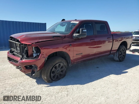 2023 Ram 2500 Big Horn with VIN 3C6UR5DL3PG647496, listed as a Copart auction lot 49415815 with 48,269 mi miles and Salvage Title. Bid and sale history available at carsss.com. Image 1.