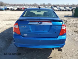 2012 Ford Fusion SEL with VIN 3FAHP0JA8CR293890, listed as a Copart auction lot 48590135 with 185,070 mi miles and Salvage Title. Bid and sale history available at carsss.com. Image 6.
