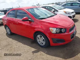 2012 Chevrolet Sonic LT with VIN 1G1JC5SH9C4146429, listed as a IAAI auction lot 41905677 with 164,683 mi miles and . Bid and sale history available at DreamBid. Image 1.