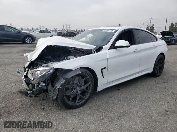 2019 BMW 4 Series 440i with VIN WBA4J5C50KBU79088, listed as a Copart auction lot 62360335 with 46,540 mi miles and Salvage title. Bid and sale history available at DreamBid. Image 1.