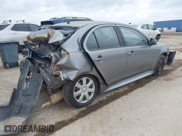 2015 Mitsubishi Lancer ES with VIN JA32U2FU4FU020089, listed as a IAAI auction lot 42036021 with 190,673 mi miles. Bid and sale history available at carsss.com. Image 4.