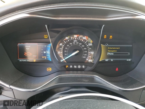 2018 Ford Fusion Titanium with VIN 3FA6P0K91JR146027, listed as a Copart auction lot 83468784 with 67,046 mi miles and Salvage title. Bid and sale history available at DreamBid. Image 9.
