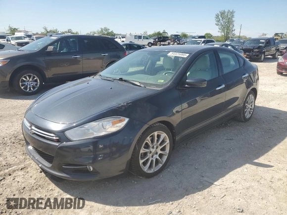 2013 Dodge Dart Limited z VIN 1C3CDFCH1DD176712, wystawiony jako Copart lot #54325995 z przebiegiem 96 203 mil mil oraz Szkoda całkowita • Salvage title. Historia ofert i sprzedaży dostępna na DreamBid. Obrazek 1.