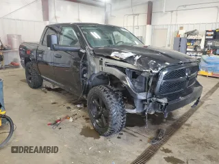 2017 Ram 1500 Express with VIN 1C6RR7KT5HS591303, listed as a Copart auction lot 54698035 with 91,377 mi miles and Non repairable. Bid and sale history available at DreamBid. Image 4.