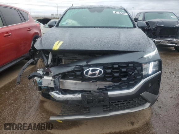 2023 Hyundai Santa Fe SE with VIN 5NMS1DAJ8PH606564, listed as a Copart auction lot 43763605 with 28,326 mi miles and Salvage Title. Bid and sale history available at carsss.com. Image 5.