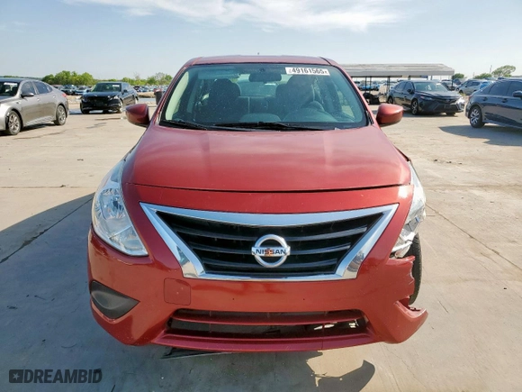2018 Nissan Versa Sedan SV with VIN 3N1CN7AP5JK440778, listed as a Copart auction lot 49161565 with 125,687 mi miles and Salvage Title. Bid and sale history available at carsss.com. Image 5.