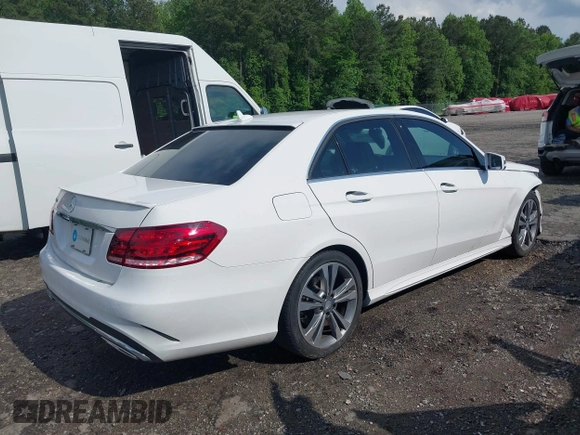 2015 Mercedes-Benz E 350 Sport with VIN WDDHF5KB3FB110640, listed as a IAAI auction lot 42185916 with 96,389 mi miles and . Bid and sale history available at DreamBid. Image 4.