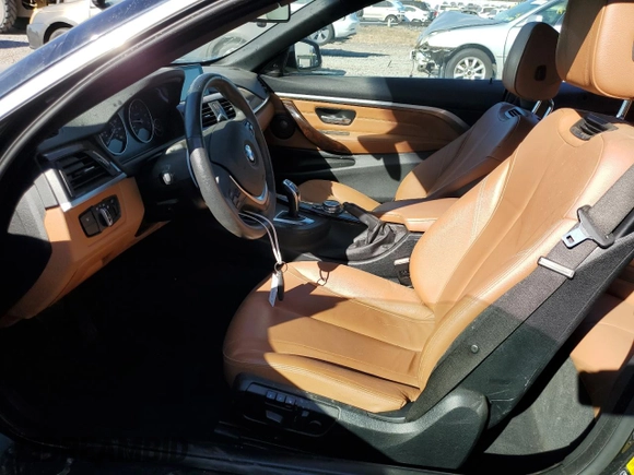 2014 BMW 4 Series 428i xDrive with VIN WBA3T1C55EPS98364, listed as a Copart auction lot 38431574 with 69,984 mi miles and Salvage Title. Bid and sale history available at carsss.com. Image 7.