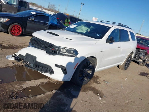 2023 Dodge Durango R/T Plus with VIN 1C4SDHCT5PC589797, listed as a IAAI auction lot 41472148 with 34,980 mi miles and . Bid and sale history available at DreamBid. Image 17.