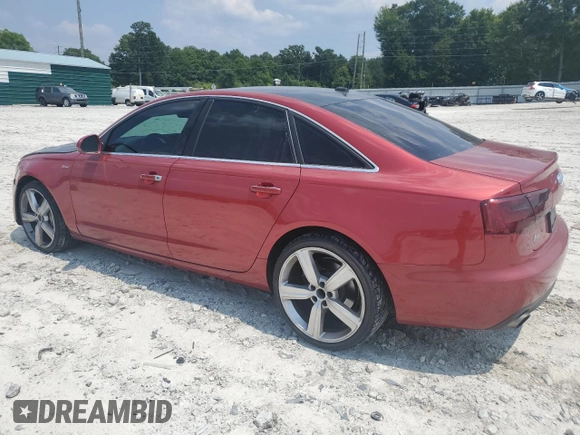 2013 Audi A6 Premium Plus with VIN WAUGGAFC8DN018723, listed as a Copart auction lot 59459965 with 99,164 mi miles and Salvage title. Bid and sale history available at DreamBid. Image 2.