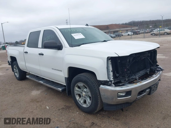 2014 Chevrolet Silverado 1500 LT with VIN 3GCUKREC6EG194197, listed as a IAAI auction lot 41999718 with 206,916 mi miles and . Bid and sale history available at DreamBid. Image 1.