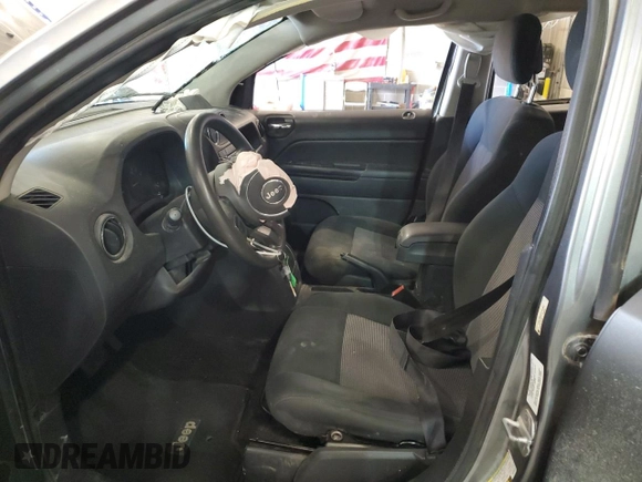 2013 Jeep Compass Sport with VIN 1C4NJDBB5DD129407, listed as a Copart auction lot 43048325 with 118,755 mi miles and Salvage Title. Bid and sale history available at carsss.com. Image 7.