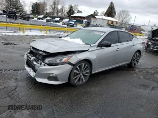 2019 Nissan Altima SR with VIN 1N4BL4CV4KN314017, listed as a Copart auction lot 46286695 with 50,822 mi miles and Salvage Title. Bid and sale history available at carsss.com. Image 1.