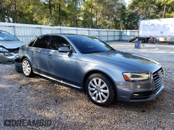 2016 Audi A4 Premium with VIN WAUAFAFL0GN000679, listed as a Copart auction lot 71989832 with 94,198 mi miles. Bid and sale history available at carsss.com. Image 4.