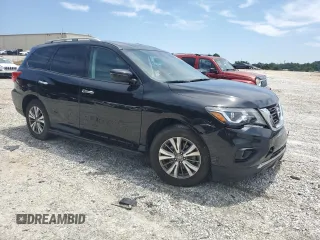 2019 Nissan Pathfinder SV with VIN 5N1DR2MM9KC629317, listed as a Copart auction lot 58920105 with 59,934 mi miles and Salvage title. Bid and sale history available at DreamBid. Image 4.