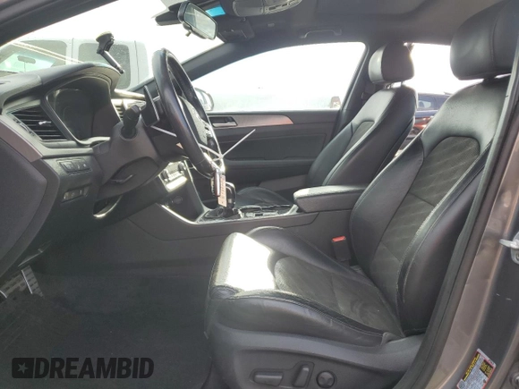 2018 Hyundai Sonata SEL with VIN 5NPE34AF9JH709134, listed as a Copart auction lot 51082495 with 124,905 mi miles and Salvage Title. Bid and sale history available at DreamBid. Image 7.
