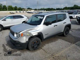 2017 Jeep Renegade Sport с VIN ZACCJBAHXHPG36392, выставлен на аукционе Copart как лот 59701205 с пробегом 155 824 миль миль и Списание • Salvage title. История ставок и продаж доступна на DreamBid. Изображение 1.