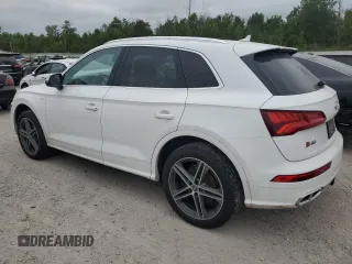 2018 Audi SQ5 Premium Plus with VIN WA1A4AFY9J2209331, listed as a Copart auction lot 68741054 with 86,407 mi miles and Salvage Title. Bid and sale history available at DreamBid. Image 2.