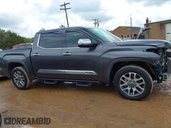 2022 Toyota Tundra 1794 Edition with VIN 5TFMA5AB1NX006173, listed as a IAAI auction lot 41880463 with 48,923 mi miles and . Bid and sale history available at DreamBid. Image 14.
