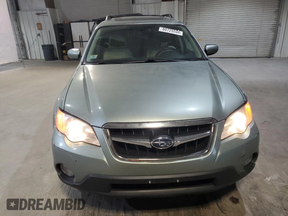2009 Subaru Outback Ltd with VIN 4S4BP66C897325908, listed as a Copart auction lot 80725534 with 113,500 mi miles and Clean Title. Bid and sale history available at carsss.com. Image 5.