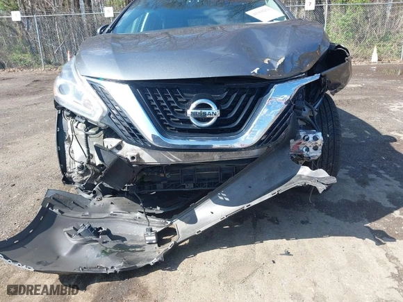 2015 Nissan Murano Platinum with VIN 5N1AZ2MH0FN217772, listed as a IAAI auction lot 41918231 with 168,952 mi miles. Bid and sale history available at carsss.com. Image 6.
