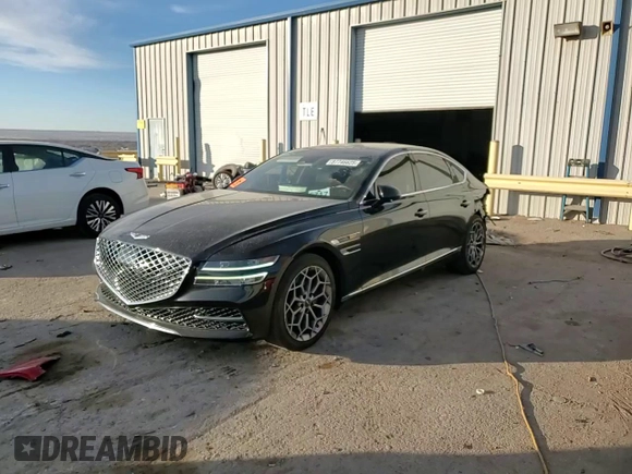 2022 Genesis G80 2.5T z VIN KMTGB4SCXNU137567, wystawiony jako Copart lot #87746625 z przebiegiem 32 273 mil mil oraz Nie do naprawy • Non repairable. Historia ofert i sprzedaży dostępna na DreamBid. Obrazek 11.