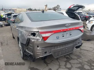 2012 Hyundai Azera with VIN KMHFH4JG8CA157582, listed as a IAAI auction lot 41771113 with 113,392 mi miles and . Bid and sale history available at carsss.com. Image 3.
