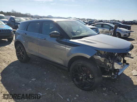 2024 Land Rover Range Rover Evoque Dynamic SE with VIN SALZL2FX9RH234272, listed as a Copart auction lot 43458955 with 17,958 mi miles and Clean Title. Bid and sale history available at carsss.com. Image 4.