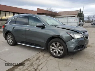 2016 Acura MDX w/Advance with VIN 5FRYD4H92GB023680, listed as a Copart auction lot 49952545 with 159,164 mi miles and Salvage Title. Bid and sale history available at carsss.com. Image 4.