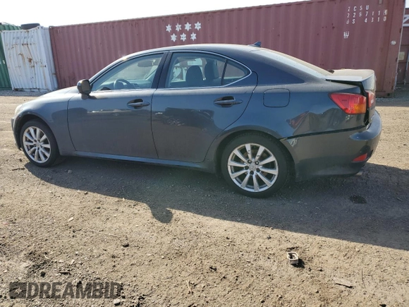 2008 Lexus IS 250 with VIN JTHCK262182026908, listed as a Copart auction lot 51359625 with 90,764 mi miles and Salvage Title. Bid and sale history available at carsss.com. Image 2.
