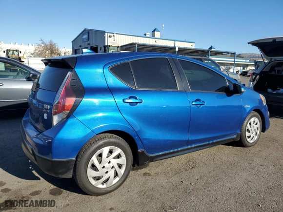2017 Toyota Prius c One with VIN JTDKDTB36H1598459, listed as a Copart auction lot 41710015 with 106,682 mi miles and Salvage Title. Bid and sale history available at carsss.com. Image 3.