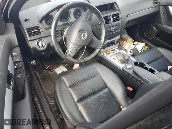 2008 Mercedes-Benz C 300 Sport with VIN WDDGF54X58F070027, listed as a Copart auction lot 47343525 with 162,960 mi miles and Non Repairable. Bid and sale history available at carsss.com. Image 8.