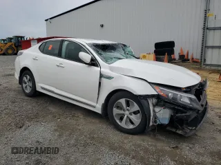 2016 Kia Optima Hybrid with VIN KNAGM4ADXG5094622, listed as a Copart auction lot 66129294 with 0 mi miles and Salvage Title. Bid and sale history available at carsss.com. Image 4.