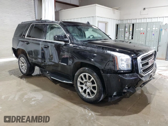 2019 GMC Yukon SLT with VIN 1GKS1BKC5KR316912, listed as a Copart auction lot 63669684 with 83,346 mi miles and Salvage Title. Bid and sale history available at carsss.com. Image 4.