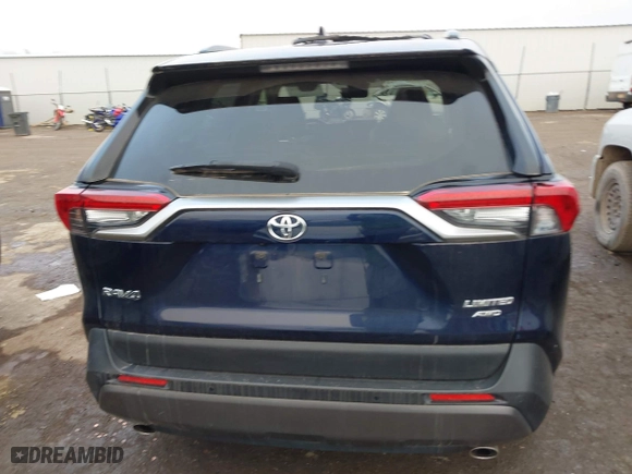 2019 Toyota RAV4 Limited with VIN JTMN1RFV4KD501124, listed as a IAAI auction lot 41510377 with 95,114 mi miles. Bid and sale history available at carsss.com. Image 16.