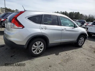2013 Honda CR-V EX-L with VIN 2HKRM4H78DH656301, listed as a Copart auction lot 49005145 with 180,287 mi miles and Salvage Title. Bid and sale history available at DreamBid. Image 3.