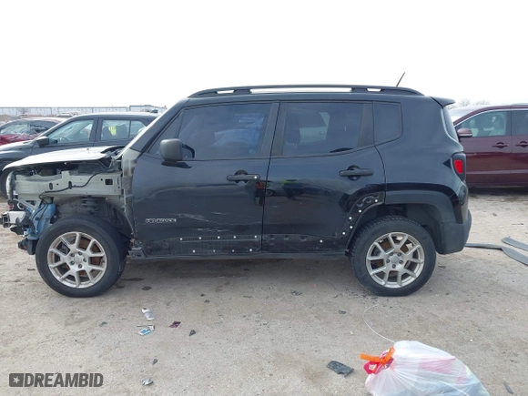 2019 Jeep Renegade Sport with VIN ZACNJBAB2KPJ83085, listed as a IAAI auction lot 41582293 with 1 mi miles. Bid and sale history available at carsss.com. Image 15.