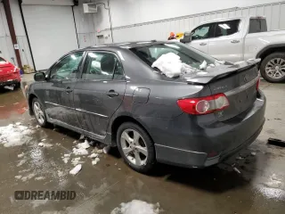 2011 Toyota Corolla L with VIN 2T1BU4EE2BC655617, listed as a Copart auction lot 44602905 with 165,356 mi miles and Salvage Title. Bid and sale history available at carsss.com. Image 2.