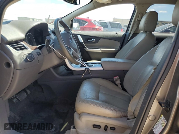 2013 Ford Edge Limited with VIN 2FMDK3KC7DBA58157, listed as a Copart auction lot 56159855 with 186,020 mi miles and Clean title. Bid and sale history available at DreamBid. Image 7.
