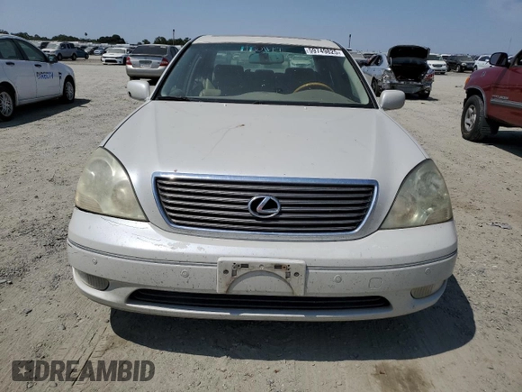 2003 Lexus LS 430 z VIN JTHBN30F930094558, wystawiony jako Copart lot #59749825 z przebiegiem 254 174 mil mil oraz Czysty tytuł • Clean title. Historia ofert i sprzedaży dostępna na DreamBid. Obrazek 5.