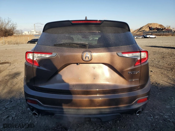 2020 Acura RDX w/Advance Pkg with VIN 5J8TC2H7XLL029415, listed as a Copart auction lot 87935035 with 23,944 mi miles and Salvage Title. Bid and sale history available at carsss.com. Image 6.