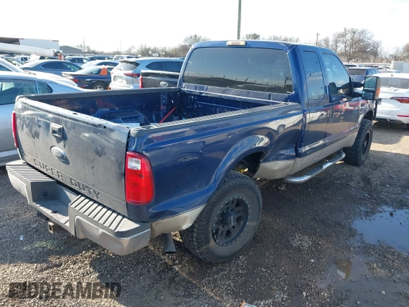 2008 Ford Super Duty F-250 SRW XL with VIN 1FTNX20538EC36665, listed as a IAAI auction lot 41428633 with 234,788 mi miles. Bid and sale history available at carsss.com. Image 4.
