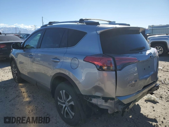 2017 Toyota RAV4 LE with VIN 2T3BFREV1HW663827, listed as a Copart auction lot 46659615 with 96,516 mi miles and Salvage Title. Bid and sale history available at DreamBid. Image 2.