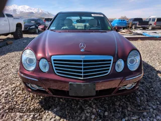 2007 Mercedes-Benz E 350 with VIN WDBUF87X87B139243, listed as a Copart auction lot 48428485 with 65,552 mi miles and Salvage Title. Bid and sale history available at DreamBid. Image 5.