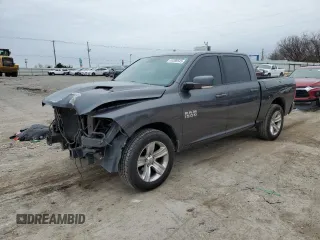 2016 Ram 1500 Sport with VIN 1C6RR6MT3GS368859, listed as a Copart auction lot 44386545 with 147,059 mi miles and Salvage Title. Bid and sale history available at carsss.com. Image 1.